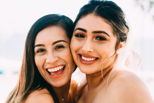 Photo vacation smiles